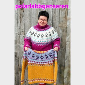 Digital Strikkeoppskrift Polarlabbgenseren