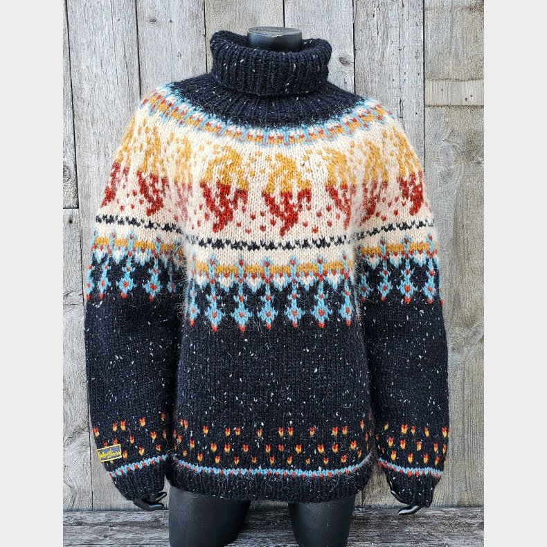 Digital strikkeoppskrift Villmarksmagi - tykk utgave