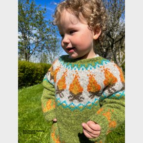 Digital Strikkeoppskrift Blgenseren 5-10 r