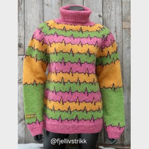 Sinusgenser (Gul/grnn/rosa)