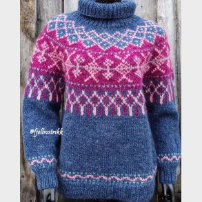 Digital Strikkeoppskrift Gakti-Gaisa - Dame, Tykk utgave