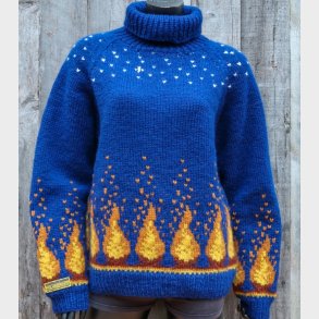 Digital Strikkeoppskrift Polarnattgenseren